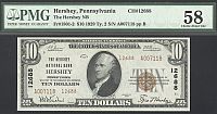 Hershey, PA, Ch.#12688, 1929T2 $10, A007118, Very Choice AU, PMG-58